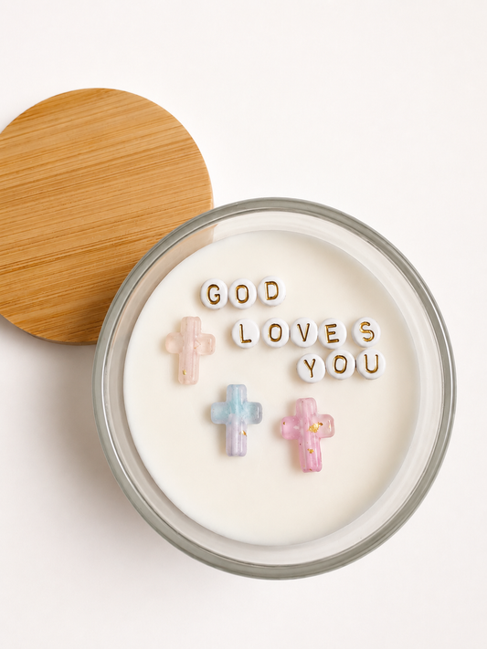 God loves you - Kerzen